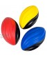 ArtCreativity Two-Toned Spiral Footballs for Kids Set of 4 Fun Foam Sports Toys for Outdoors Indoors Pool Picnic Camping Beach Sports Party Favors for Boys and Girls