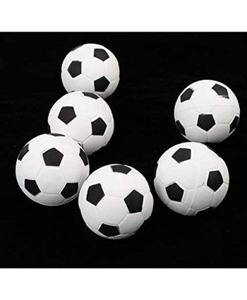 chiwanji 12 Pieces Soft Foam Bouncing Football Balls Children's Sports Toys White