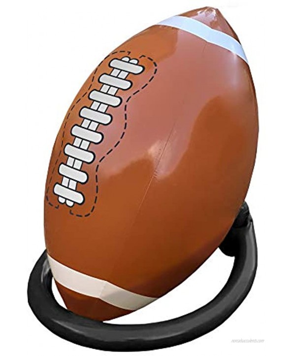 Giant Inflatable Football and Tee Party Decorations Sports Toys Games and Gifts for Kids Boys Girls and Adults