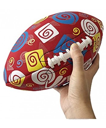HEZIOWYUN Rugby Sports Balls Summer Kids Outdoor Sports Beach Game American Football Pupil Training Ball Birthday Gift Toy Red