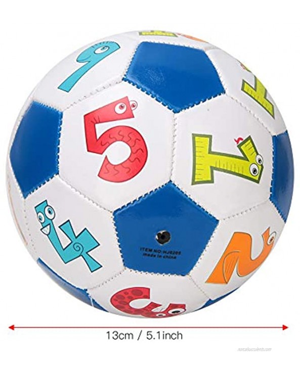 Hineges Childrens Outdoor Game Football Training Size 2 Football Kids Sports Game Mini Ball Football 13 cm 5. 1 Inch Outdoor Toy