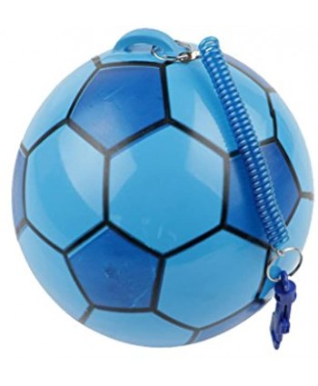 JKPOWER New Inflatable Football with String Sports Kids Toy Ball Juggling Ball Outdoor Inflatable Football with String