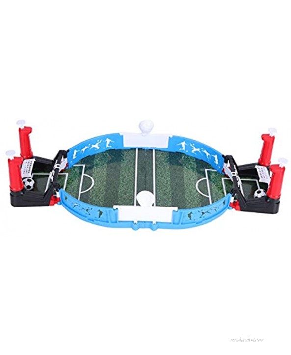 LAJS Mini Football Game Parent‑Child Interaction Safe and Durable ABS Material 2‑Person Table Game 44.8 X 21CM Improve Sense of Competition for Boys Girls