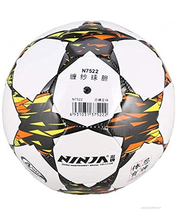 Match Football Official Specification No. 4 Football Outdoor Football PU Leather Team Sports Training Ball Football N7522