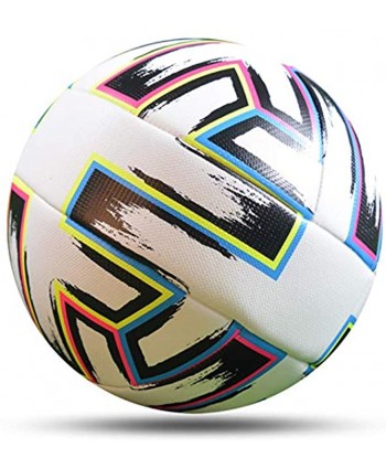 N\C 2020 Game Football Standard Size 5 Machine Stitched Football PU Material Sports League Training Ball