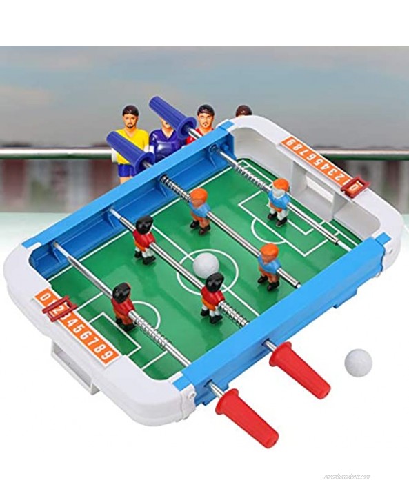 qing niao Table Football Finger Button to Eject The Football Mini Tabletop Soccer Game for Fun Game of Parent- Child Interactive Tabletop Two- Person Battle Billiard Tables