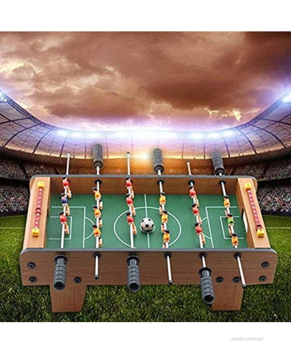 SHSM Zhshzq Football Table Top Football Soccer Game Toy Set with Wooden Frame for Kids Family and Party Sport Toys