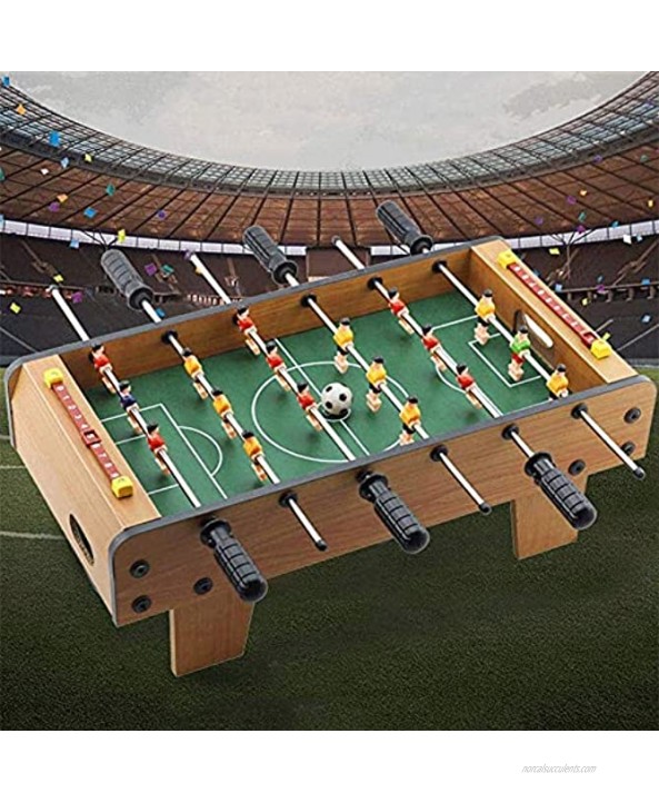 SHSM Zhshzq Football Table Top Football Soccer Game Toy Set with Wooden Frame for Kids Family and Party Sport Toys