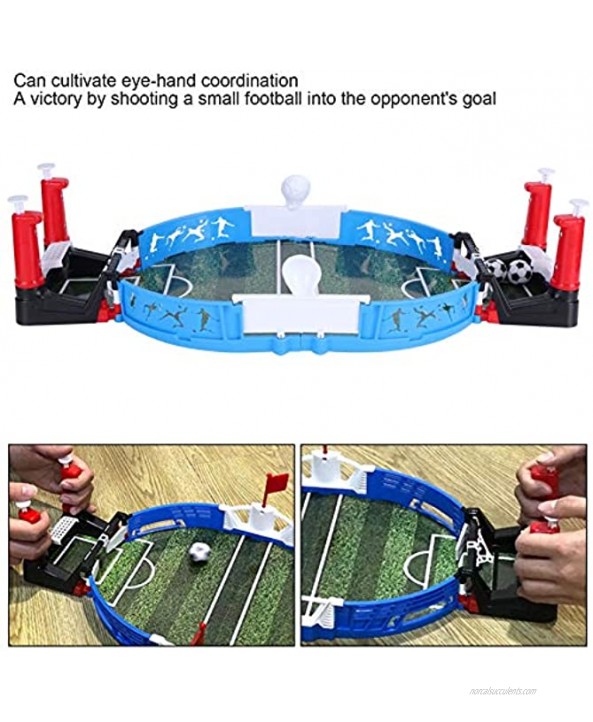 Table Football Game Easy to Operate 2Person Table Football Game Competitive Mini Toys for Kids Party Toys Students Family