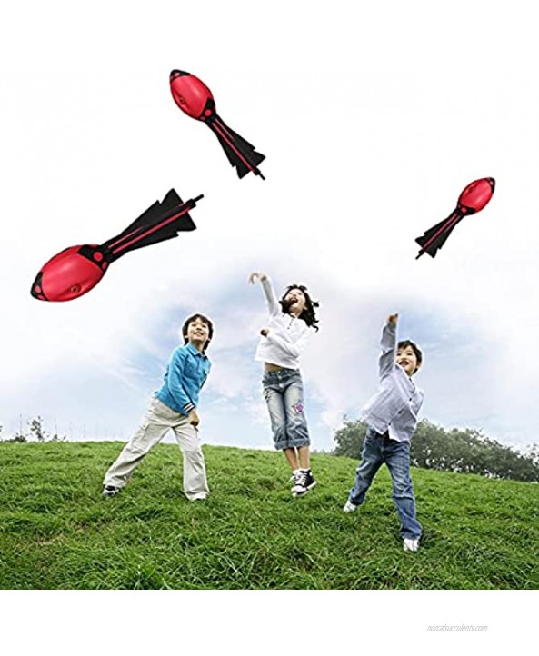 Williamly Sports Pocket Vortex Aero Howler Whistling Pocket Foam Aircraft Football Throwing Trainer Flying Ball for Indoor Outdoor Activities.