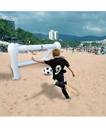 ZHAN YI SHOP Inflatable Football Door Toy Set Football Training Props Thickened PVC Football Frame Both Indoor and Outdoor Yards Can Be Used to Promote Children's Physical Exercise