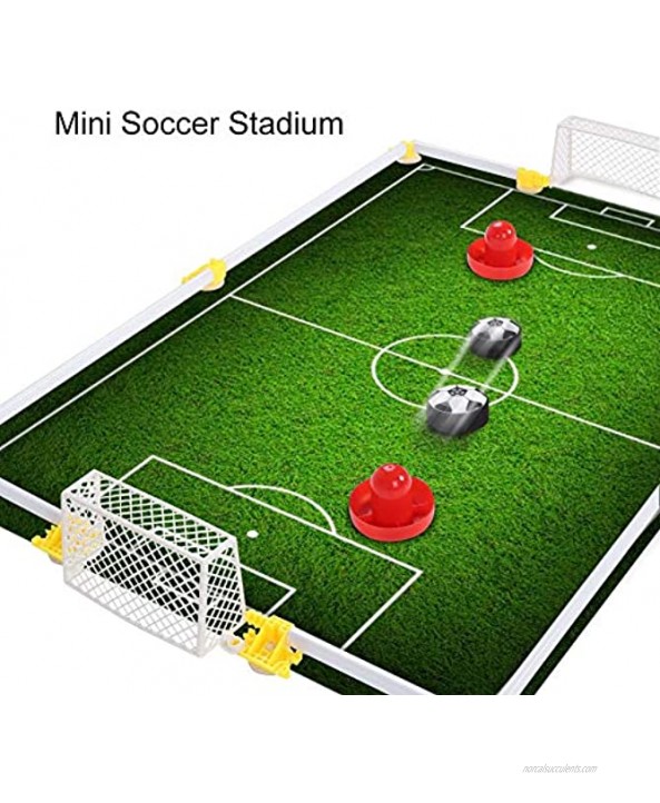 01 Air Power Soccer Toys Training Kit Durable Indoor&Outdoor with Gate Toy Game Set Portable Football Gate Set for Children Kids