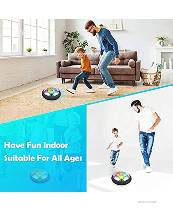 Air Power Hover Soccer Ball Indoor Football Toy Colorful Music Light Flashing Ball Toys Kids Sport Games Kid's Educational Gift