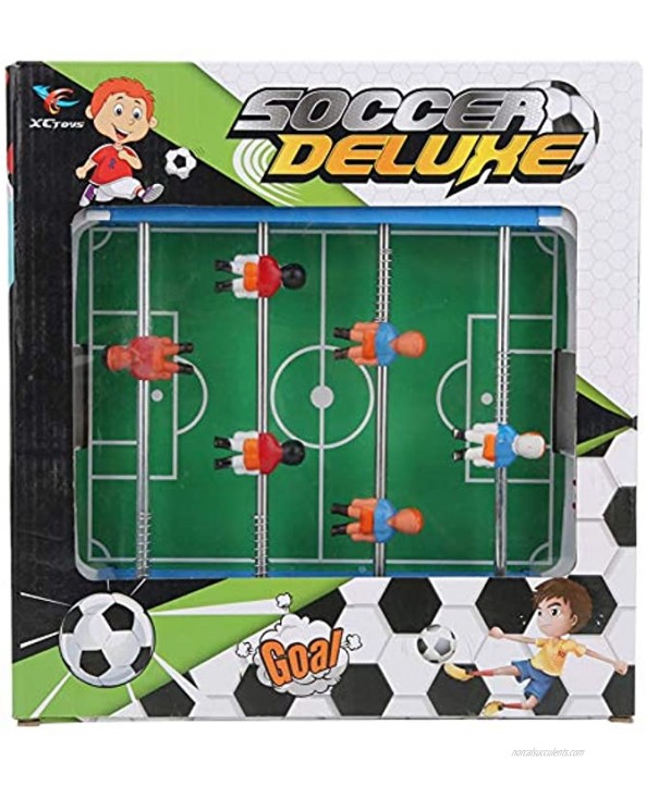 Children Desktop Soccer Eco-Friendly ABS and Stainless Steel Material Soccer Toy with Soccer Machine 2X Soccer for Family Game