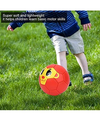 Jiawu Soccer Ball Mini Ball Sports Ball Children Soccer Solf Lightweight PVC Soccer Toy for Outdoor Toys Gifts