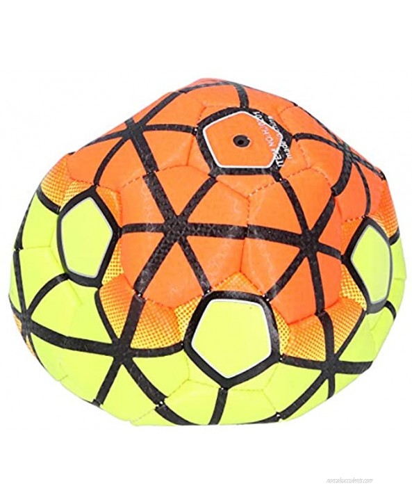 JUNNuotop Children Soccer Wear Resistant Soft Pu Squeeze Inflatable Soccer Toys Kids Soccer Balls Game Sports Toys