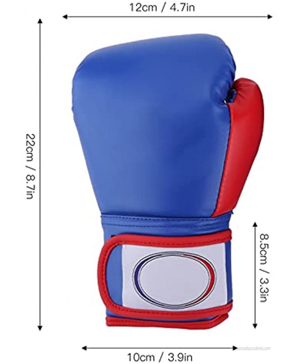 Luroze Youth Boxing Gloves Comfortable Kids Boxing Gloves with Lengthened Encrypted Hook Loop for Training for Children