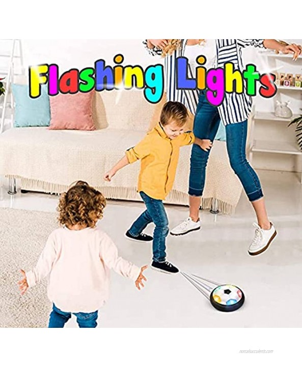 N C Kids Toys Hover Soccer Ball Hover Soccer Ball for Kids with Led Light and Foam Bumper Perfect ​Birthday Christmas S Perfect Time Killer for Boys Girls Toddler