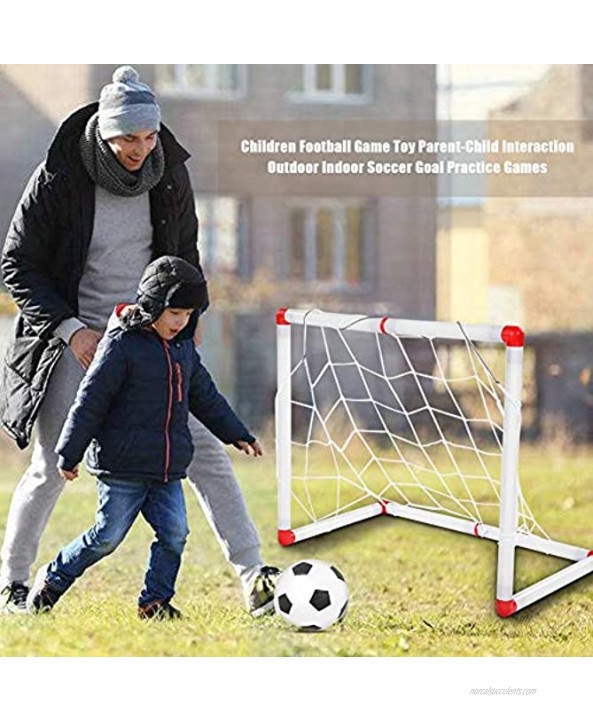 QYSZYG Kids Football Goal Children Football Game Toy Parent-Child Interaction Outdoor Indoor Soccer Goal Practice Games