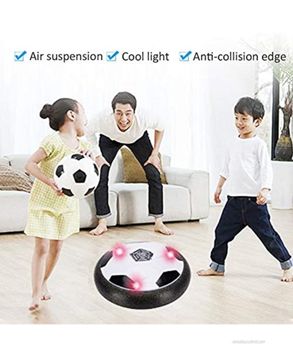 Velaurs Soccer Ball Set Aerodynamic Soccer Disc Toy Suspended Soccer Indoor Air Cushion Soccer for Home