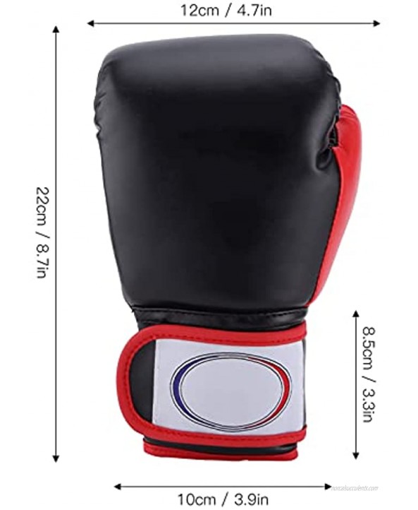 VGEBY Boxing Gloves Kickboxing Punching Mitts Ventilated PU for Boys and Girls Training