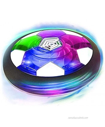 WenToyce Hover Soccer Ball Kids Toys Air Soccer Rechargeable Indoor Soccer Toys for Boys-Girls-Toddler Floating Football with Light and Foam Bumper