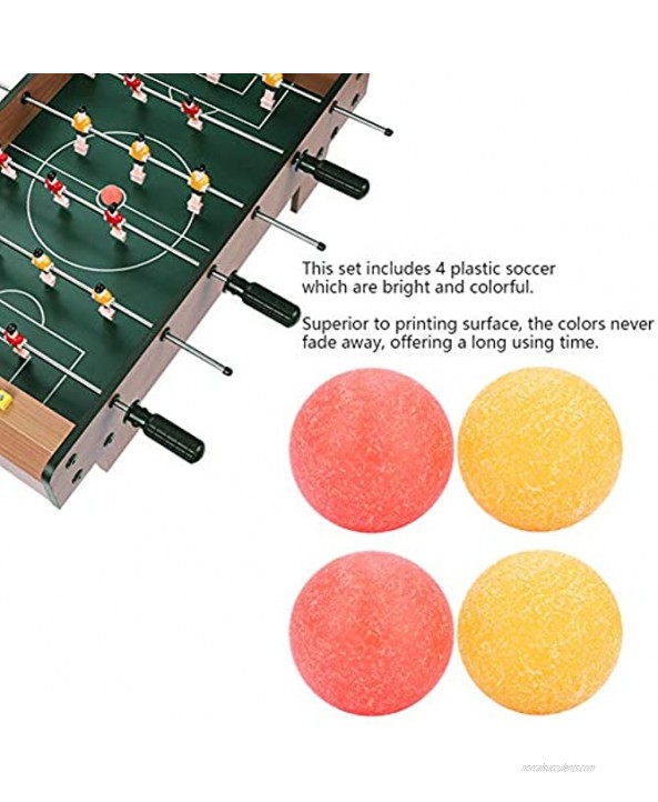 Wosune Mini Tabletop Soccer Ball Mini Soccer Ball Printing Abrasive Design for Children's Products for Children's Sports Toys for Children's Interactive Toys