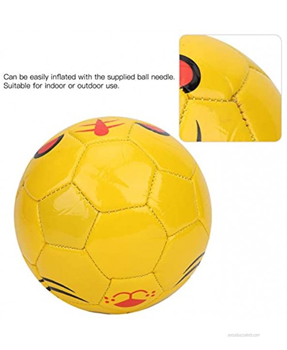 Yivibe Soccer Ball Children Football Ball Kids Soccer Ball Cute Animal Pattern Durable for Outdoor Toys Gifts