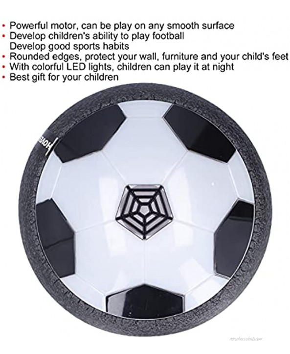 YOAS Floating Soccer Ball LED Light Indoor Air Soccer Ball Develop Sports Habits USB Rechargeable Powerful Motor for Home