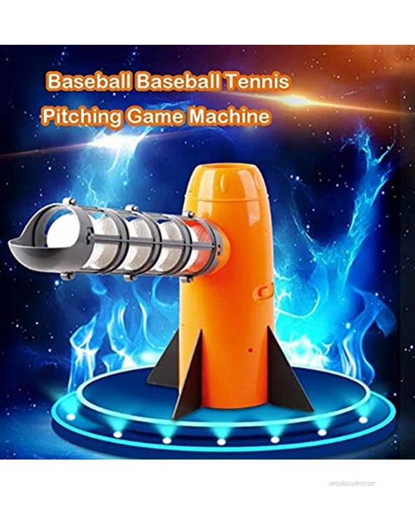 Automatic Pitching Machine for Kids Baseball Toys T Balls Pitcher Set Ball Launcher Boys Exercise Training Sport Yard Game Indoor Outdoor Birthday Gift for 5 6 7 Year Old Toddler Child