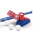 Baseball Pitching Machine for Kids,Tennis Pitching Machine,Automatic Baseball Launcher Toys,Kids Toy Pop Up Pitching Machine Baseballs,Training Set for Kids,Includes 23" Bat and 3 Baseballs
