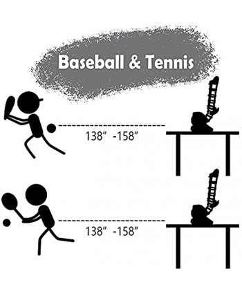 GEEKEN Baseball Pitching Machines-Baseball & Tennis Training for Kids Active Outdoor Sports Gaming Toys Trainer for Learning