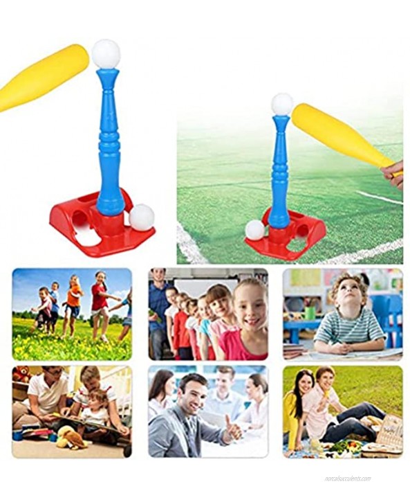 Gefemini Baseball Toy Set Including Baseball Bat Children's Baseball and 2 Baseballs for Outdoor Sports Child Interaction Leisure and Entertainment
