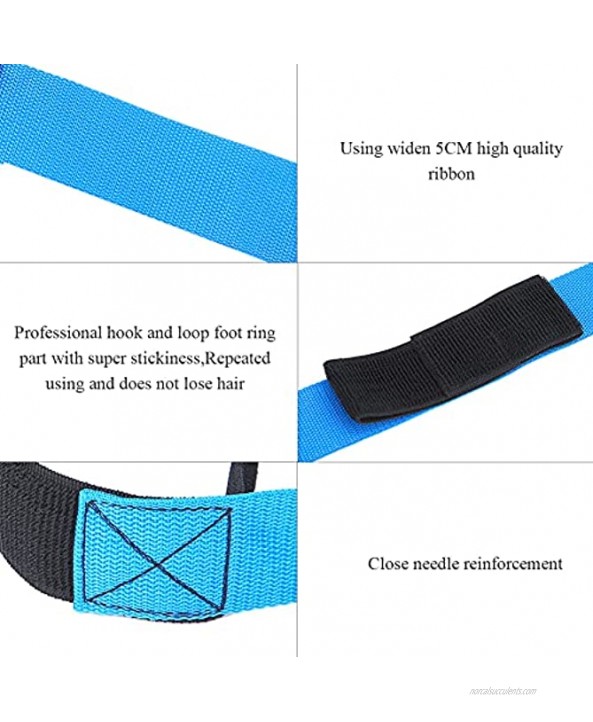 Okuyonic Ribbon Elastic Team-Building Game Durable for Family Party Improve Relationship for Outdoor Play for Any Outdoor ActivitiesSet of 5 People