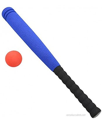 T-Ball Set for Toddlers Foam Baseball Bat with Baseball Toy Set for Children Age 3 to 5 Years Old Color : Blue Size : One Size