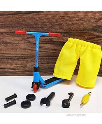 kekafu Finger Scooter Set with Mini Scooters Tools and Finger Board Accessories Grip & Tricks Finger Scooter for Skateboarder