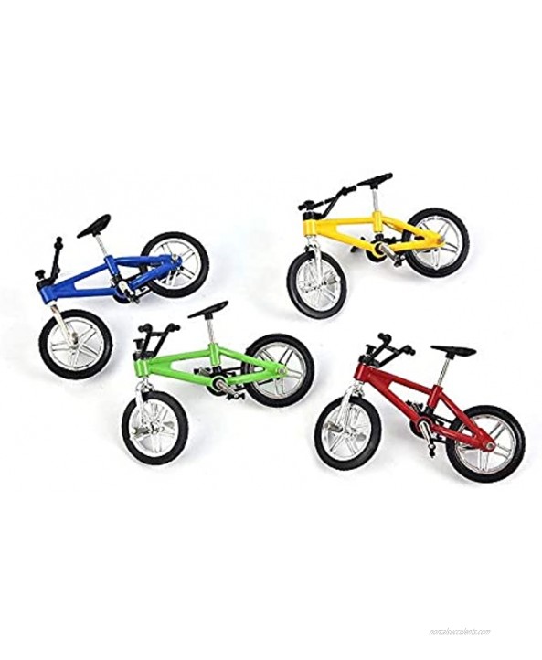 Mini Finger Bikes Miniature Finger Mountain Bike Functional Finger Mountain Bike Novelty Toys Game Creative Game Gift ToyBlue Mountain Bike