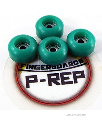 Peoples Republic P-REP Fingerboard CNC Lathed Bearing Wheels Green