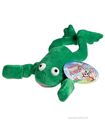 Playmaker Toys Flingshot Flying Super Frog Slingshot Stuffed Novelty Toy