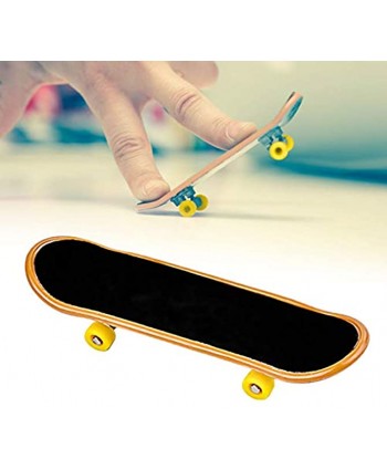 qiguch66 1 Set Finger Skateboards Mini Finger Sports Toy,Professional Mini Fingerboards Toy Party Favors for Kids Christmas Birthday Gifts,6pcs