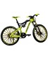 SYCOOVEN Die-Cast Bike Model Toy 1:10 Scale Zinc Alloy Simulate Riding Bike Model Free Standing Mountain Bike Toy Kids Gift