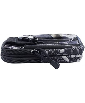 Teak Tuning Large Fingerboard Travel Carry Bag Black Patterned