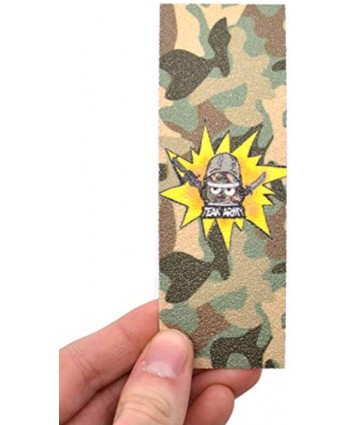 Teak Tuning Premium Graphic Fingerboard Grip Tape Teak Army Edition 3 Sheets