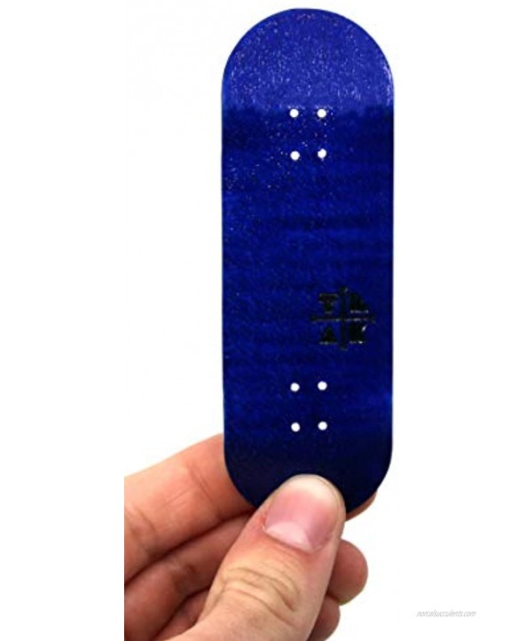 Teak Tuning Prolific Wooden Fingerboard Deck Blue Yeti 32mm x 97mm Handmade Pro Shape & Size Five Plies of Wood Veneer Includes Prolific Foam Tape