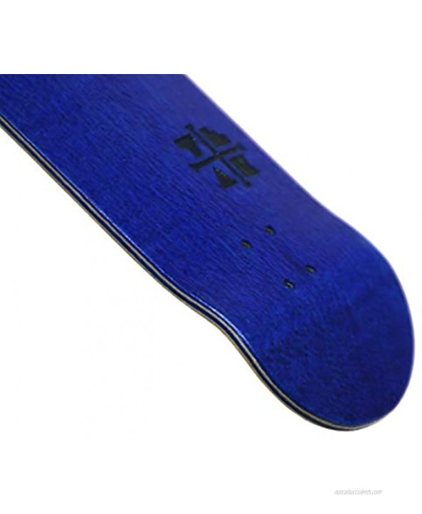 Teak Tuning Prolific Wooden Fingerboard Deck Blue Yeti 32mm x 97mm Handmade Pro Shape & Size Five Plies of Wood Veneer Includes Prolific Foam Tape
