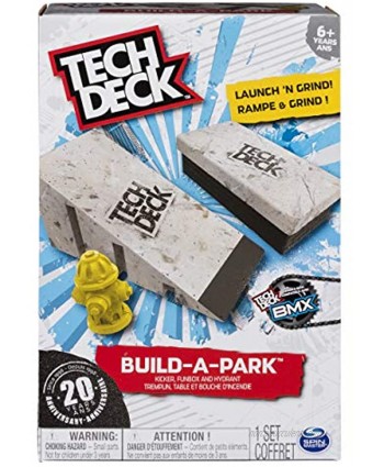 Tech Deck Build-A-Park n Kicker Funbox and Hydrant n Ramps for Tech Deck Board and Bikes
