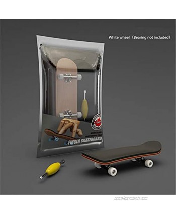 WANGYUMI Finger Skateboard Wooden Fingerboard Toy Professional Stents Finger Skate Set