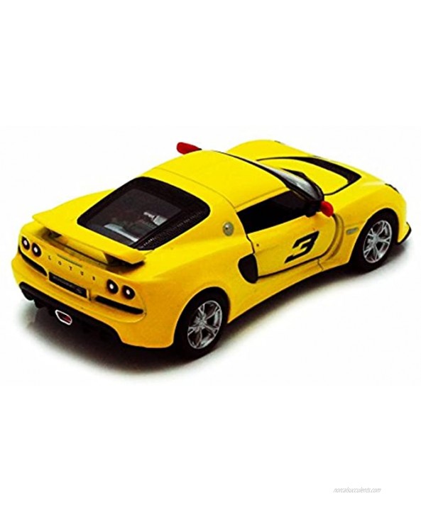 2012 Lotus Exige S #3 Yellow Kinsmart 5361D 1 32 Scale Diecast Model Toy Car but NO Box