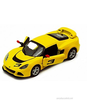 2012 Lotus Exige S #3 Yellow Kinsmart 5361D 1 32 Scale Diecast Model Toy Car but NO Box