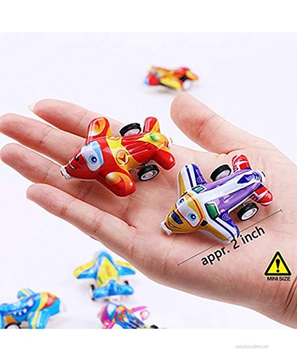 32 Pack Airplanes Party Favor Toys for Boys Pull Back Aircraft Mini Toy Plane Party Supplies